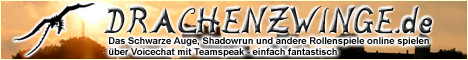 Drachenzwinge - Das Schwarze Auge, Shadowrun und andere Rollenspiele online spielen über Voicechat mit Teamspeak