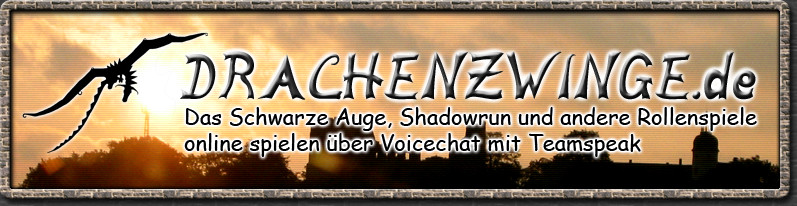 Das Schwarze Auge, Shadowrun und andere Rollenspiele online spielen ber Voicechat mit Teamspeak